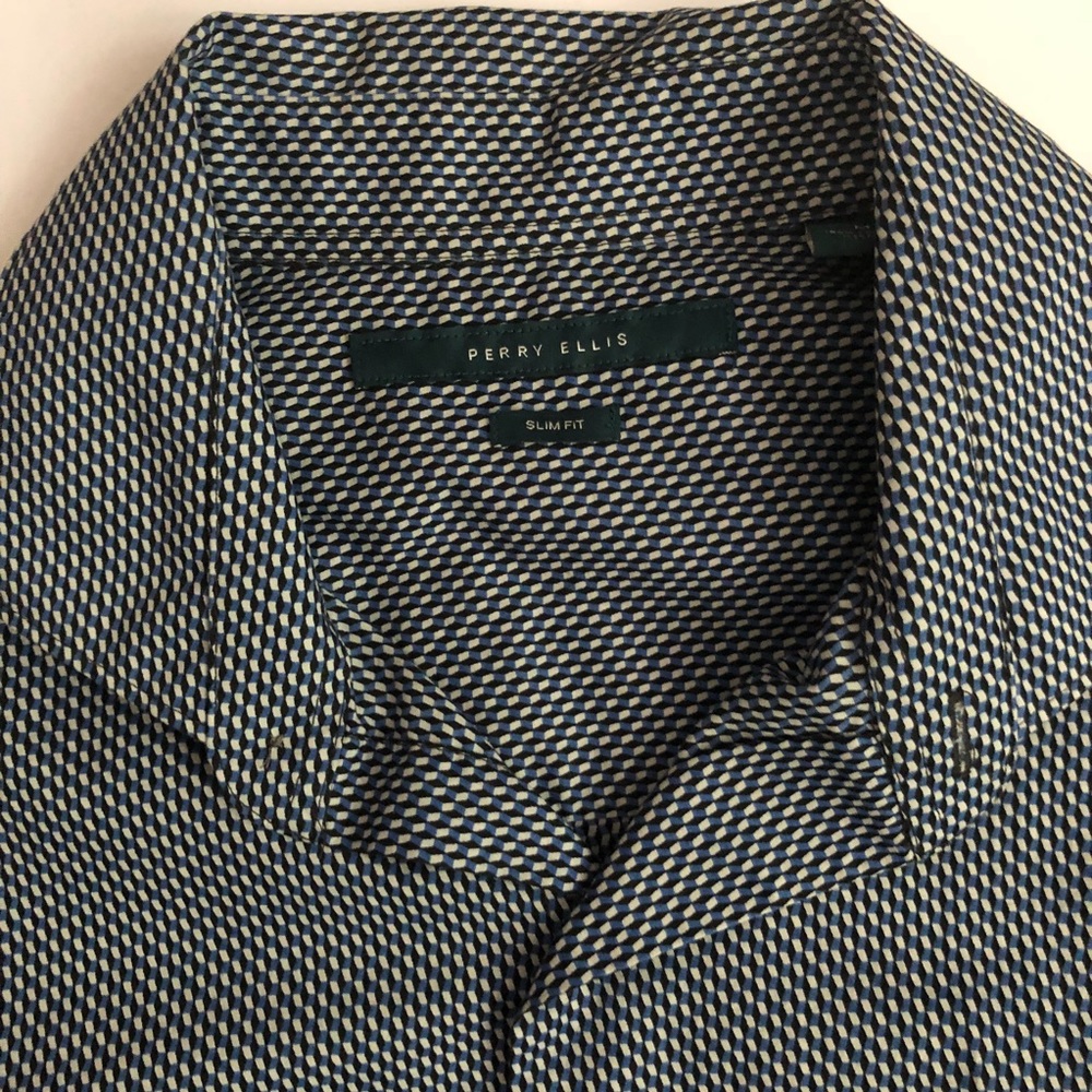 PERRY ELLIS slim Fit shirts - Picture 2 of 3